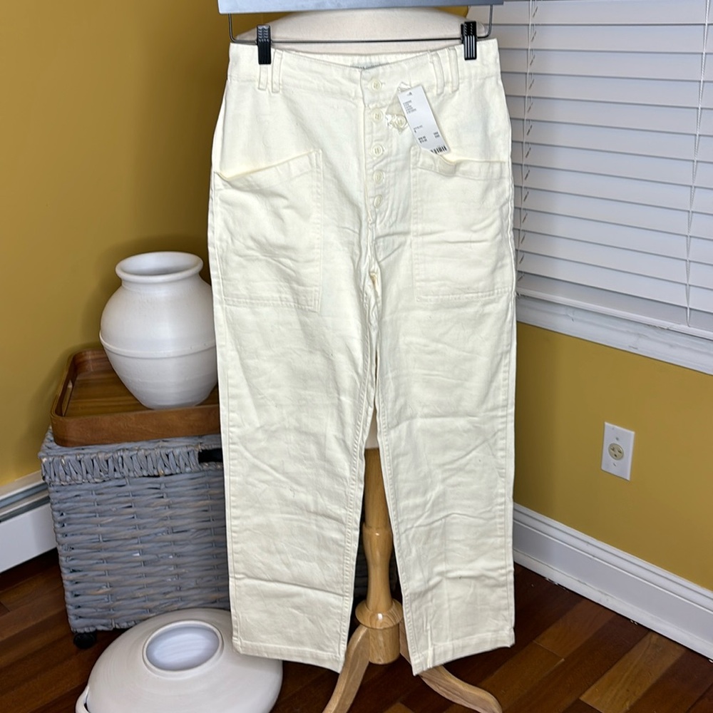 Urban Outfitters High Waisted Cotton Pants